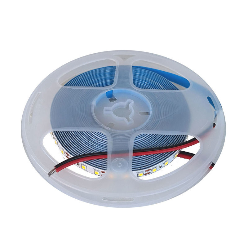 एलईडी पट्टी रोशनी प्रकाश 120एलईडी 9.6w/m IP20 70Ra CRI के साथ गैर जलरोधक पट्टी