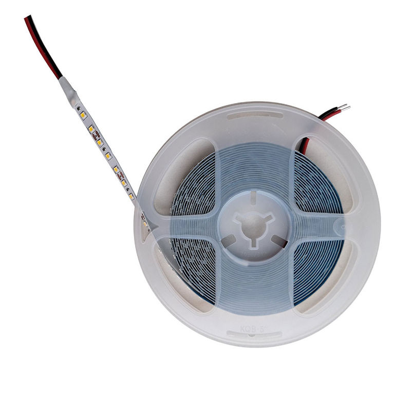एलईडी पट्टी रोशनी प्रकाश 120एलईडी 9.6w/m IP20 70Ra CRI के साथ गैर जलरोधक पट्टी