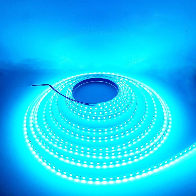 12V 240LEDS SMD 2835 एलईडी स्ट्रिप लाइट 1200LEDs 16.4Ft गैर जलरोधक रंग लाल हरा नीला नारंगी बार के लिए