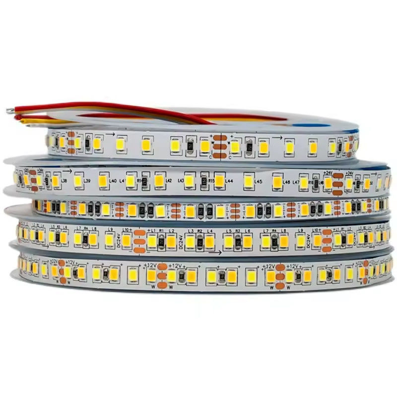 2835 120Leds 8W/M CRI80 लचीला एलईडी पट्टी 5M/10M लंबाई घर क्रिसमस सजावट के लिए