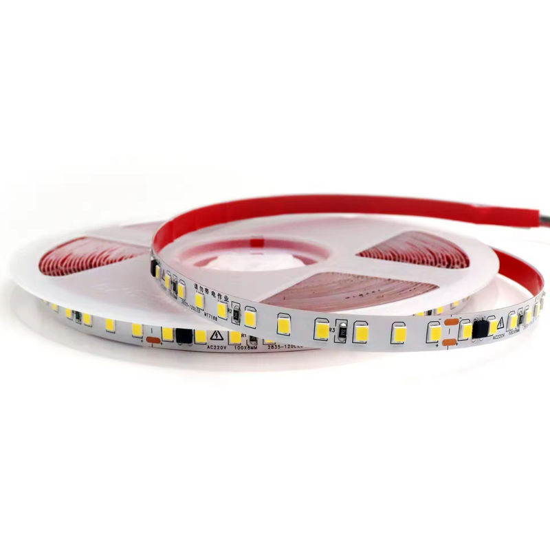 2835 120Leds 8W/M CRI80 लचीला एलईडी पट्टी 5M/10M लंबाई घर क्रिसमस सजावट के लिए