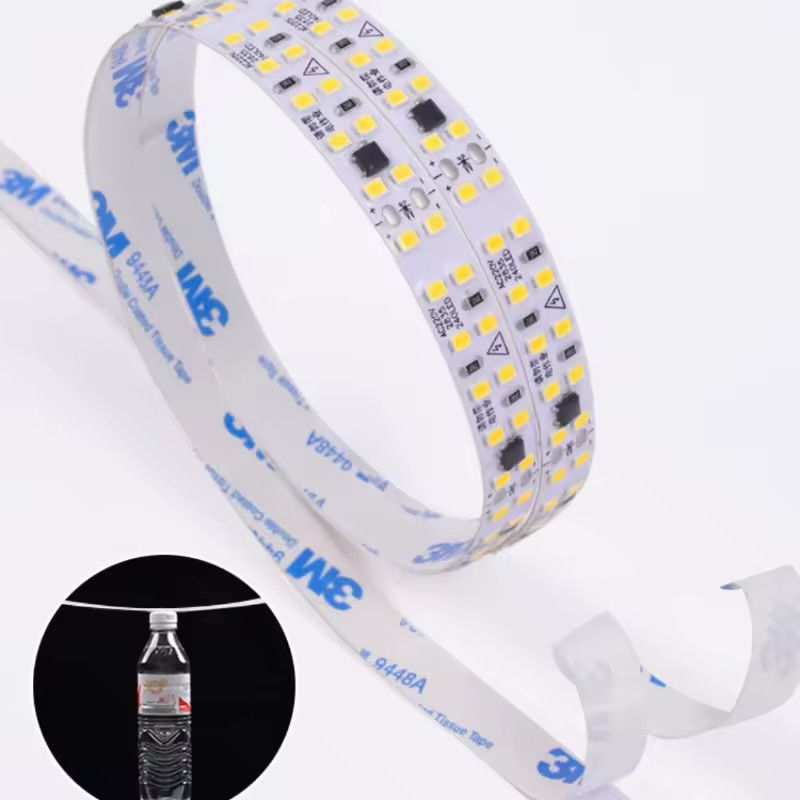गर्म बिक्री उच्च वोल्टेज ड्राइवर निः शुल्क एलईडी टेप AC110V 220V 240leds/m चैनल अक्षरों के लिए एलईडी पट्टी कैबिनेट के नीचे साइन बोर्ड
