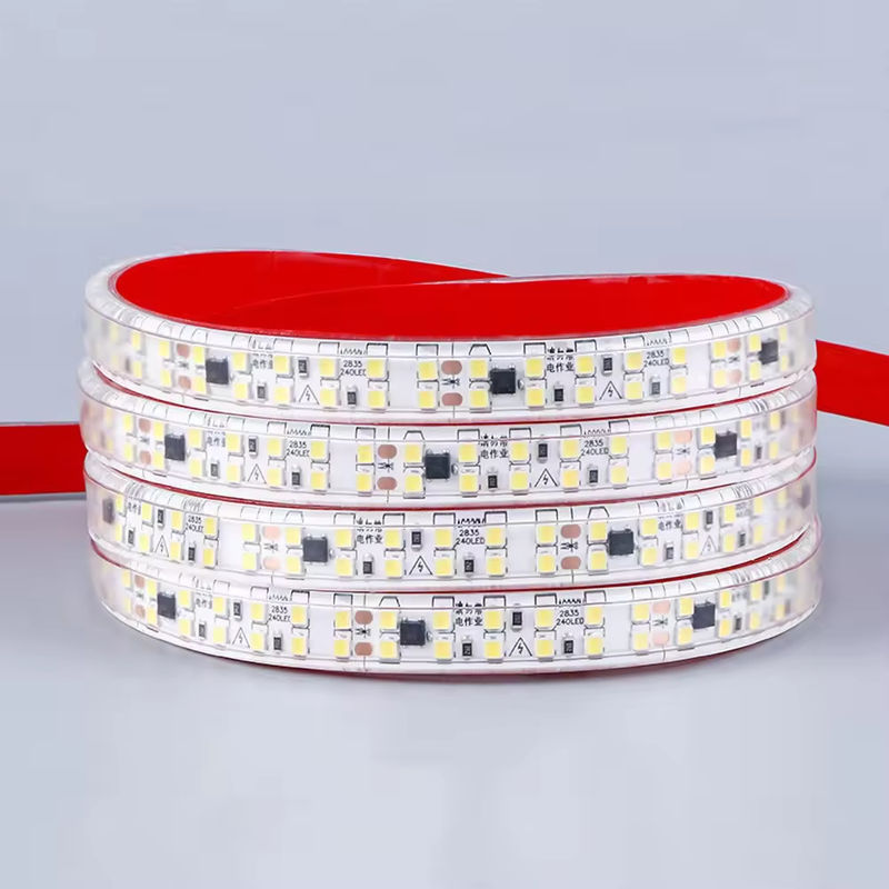 निः शुल्क ड्राइवर Ip44 220V 110V 2835 240led 10 सेमी कट बैक स्टिक 127V जलरोधक 10 सेमी कट लचीला एलईडी स्ट्रिप आउटडोर के लिए