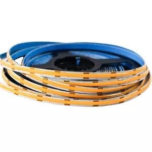 12W वाटरप्रूफ IP20 COB 480 एलईडी 12V 8mm 10mm एलईडी स्ट्रिप लाइट गार्डन सजावट के लिए