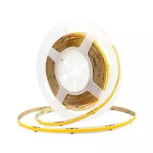वाटरप्रूफ COB 252leds CRI90 12V 24V डिममेबल इनडोर आउटडोर सजावट 5M लचीला एलईडी पट्टी