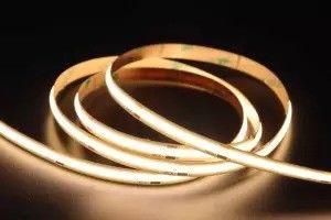 12v 24v 480 led Ce Rohs 3 लचीला लाइट कोब एलईडी पट्टी डिमर और समर्थन डिमिंग के साथ