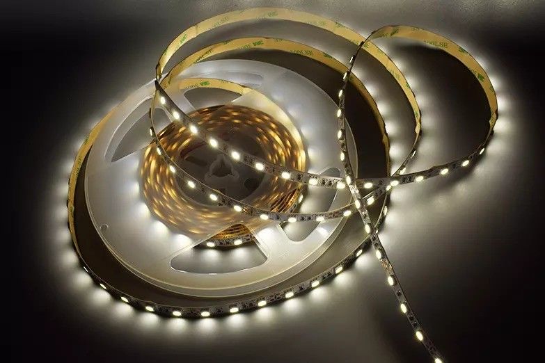 12w 12v 24v 10mm 60 एलईडी Rgb 5050 Smd लचीला एलईडी पट्टी प्रकाश और बहु रंग के साथ