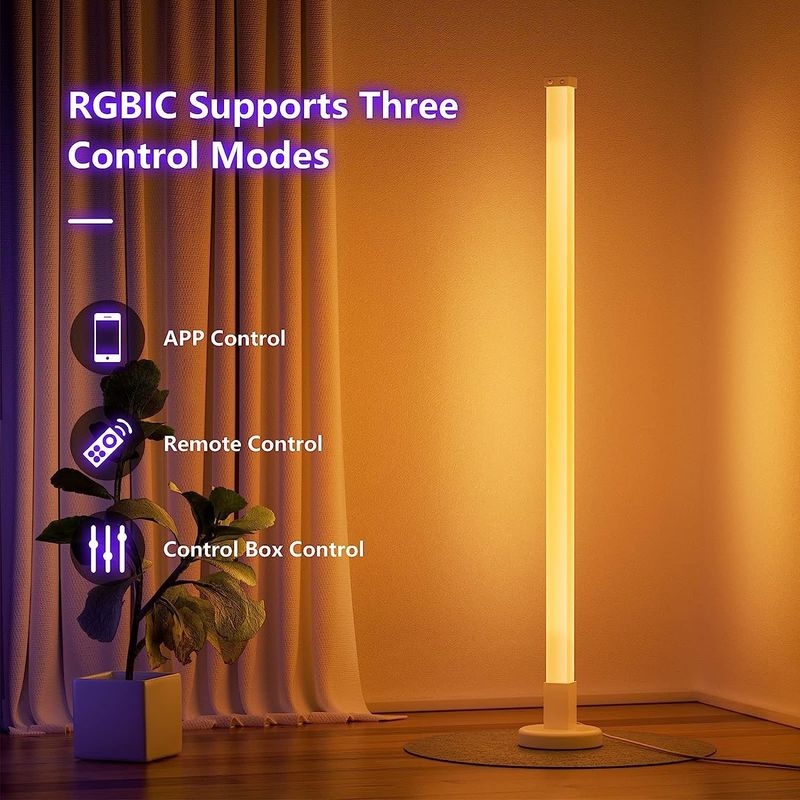 उत्पाद आयाम के लिए DC5V USB आधुनिक रंगीन SMD एलईडी परिवेश प्रकाश 35*35*1500mm