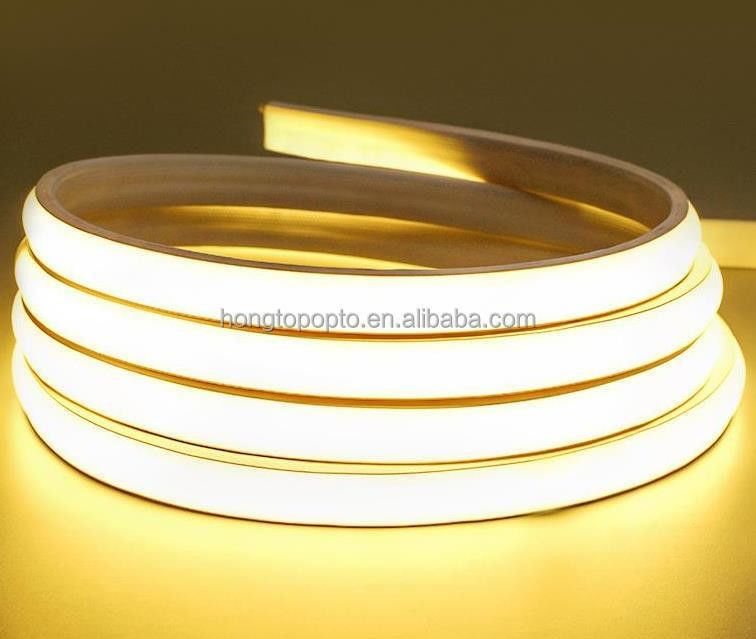 280 एलईडी/मीटर 12v 24v 220v Rgbw Cob Light Strip Cob Led Strip लंबाई 50 मीटर/रोल