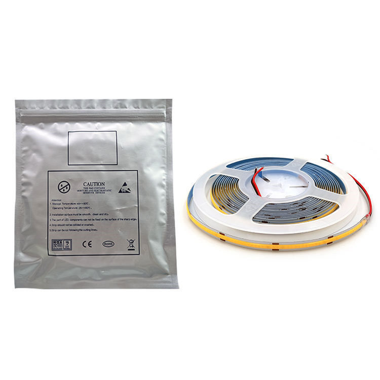 12V/24V इनपुट वोल्टेज लचीला एलईडी पट्टी 3 Ra90 320led/m गर्म सफेद उच्च घनत्व
