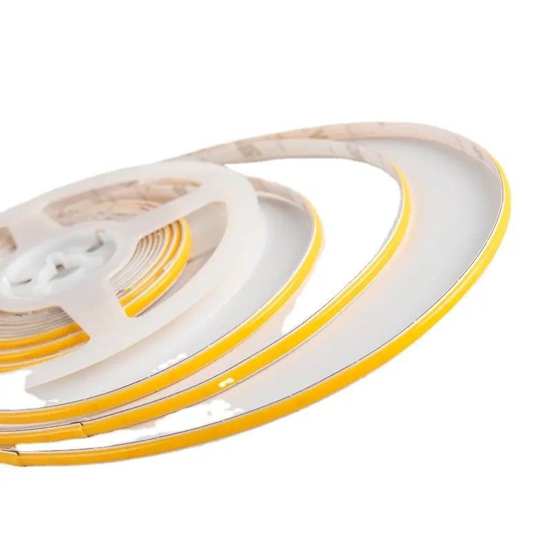 IP20 12V 24V 8W 3000K 4000K 6000K CRI90 8mm 320leds 3 के साथ लचीला COB एलईडी पट्टी