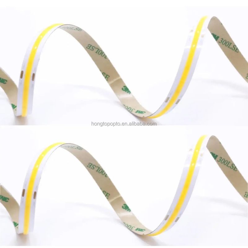 लैंडस्केप लोकप्रिय डिजाइन DC12V 24V एलईडी लाइट COB 320leds 10W/M 2700K/3000K/4000K/6500K IP20 COB स्ट्रिप्स