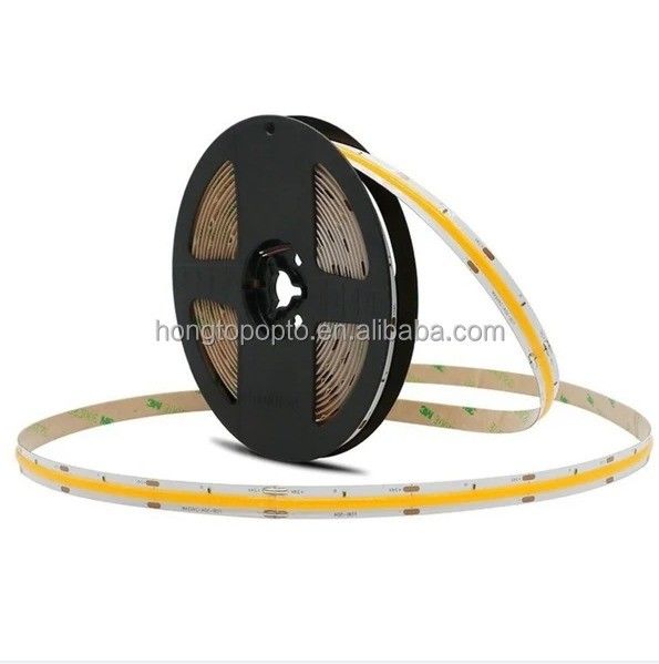 लैंडस्केप लोकप्रिय डिजाइन DC12V 24V एलईडी लाइट COB 320leds 10W/M 2700K/3000K/4000K/6500K IP20 COB स्ट्रिप्स