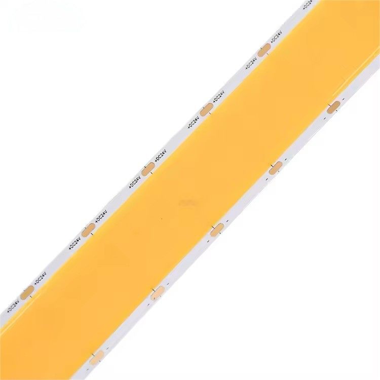सुपर वाइड 5 पंक्तियों के साथ 24v 30mm लचीला COB एलईडी स्ट्रिप लाइट 1600LED और CRI Ra 90
