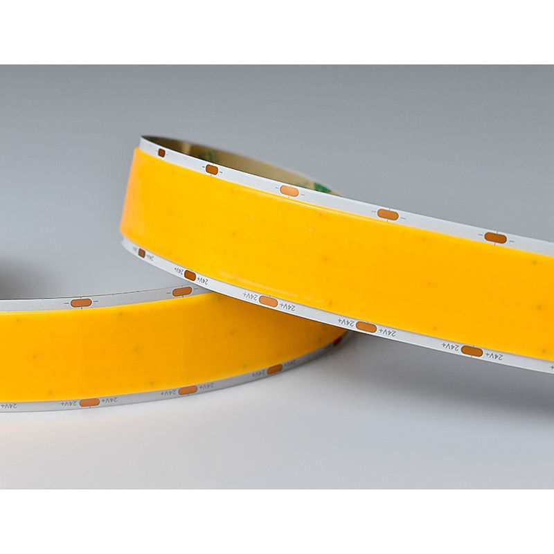 अल्ट्रा वाइड लचीला DC24V 1600LEDs कोब एलईडी स्ट्रिप लाइट्स 30 मिमी चौड़ाई 5 पंक्तियाँ सुपर ब्राइट