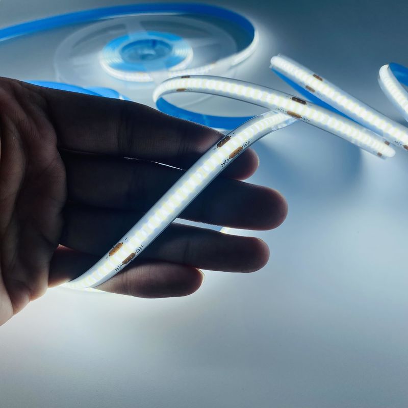 Ip20 480LEDs/m COB एलईडी स्ट्रिप लाइट के साथ निरंतर धारा प्रकाश व्यवस्था समाधान सेवा प्रकाश व्यवस्था और सर्किट डिजाइन