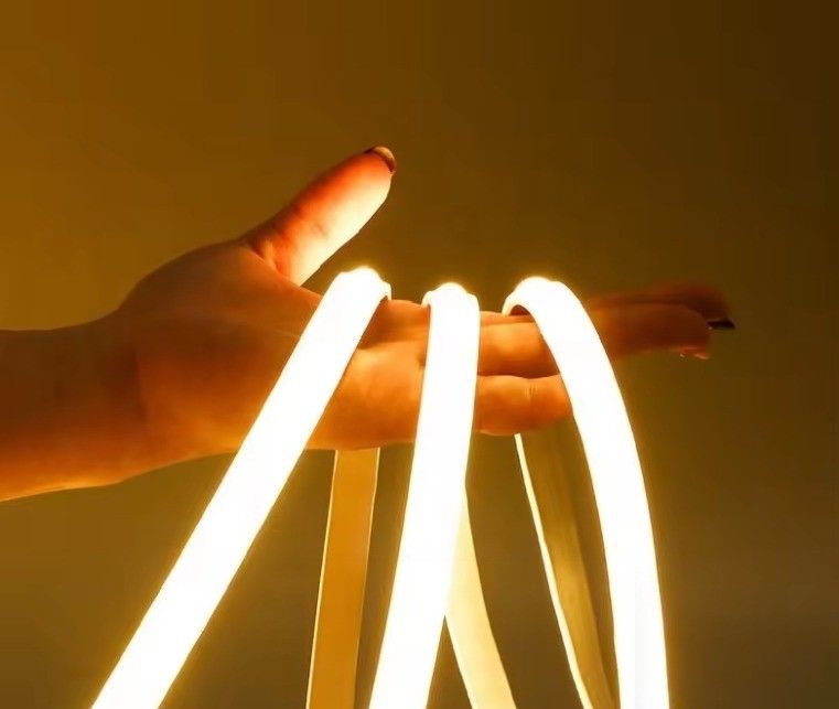उच्च वोल्टेज आउटडोर लचीला COB एलईडी पट्टी प्रकाश 288leds प्रकाश स्रोत एलईडी 220V 110V 800lm
