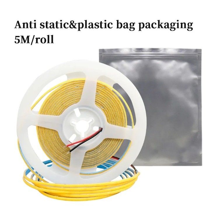 3MM 5MM 8MM 10MM 12V 24V COB एलईडी पट्टी प्रकाश लचीला सफेद 2700K 3000K 4000K 6500K