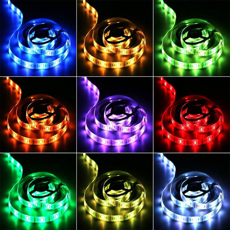 LED TV Backlight 5V USB LED Strip Light  RGB Multi-Colour LED Light Strip Kit